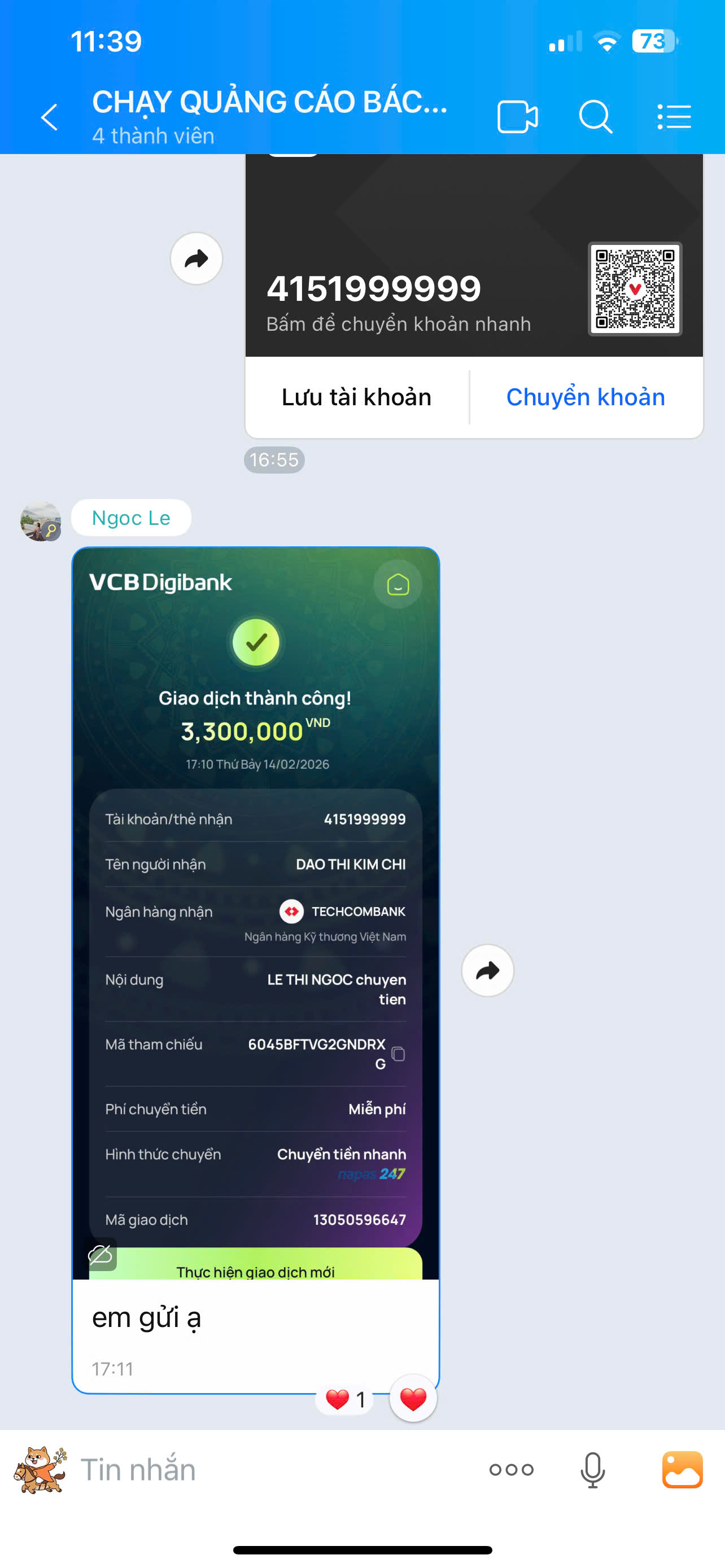 Feedback khách hàng